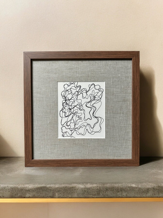 Scribble Faces - Wayne Cunningham - 1076 - The Artful