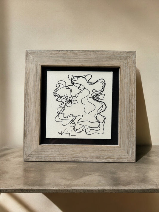 Scribble Faces - Wayne Cunningham - 1082 - The Artful