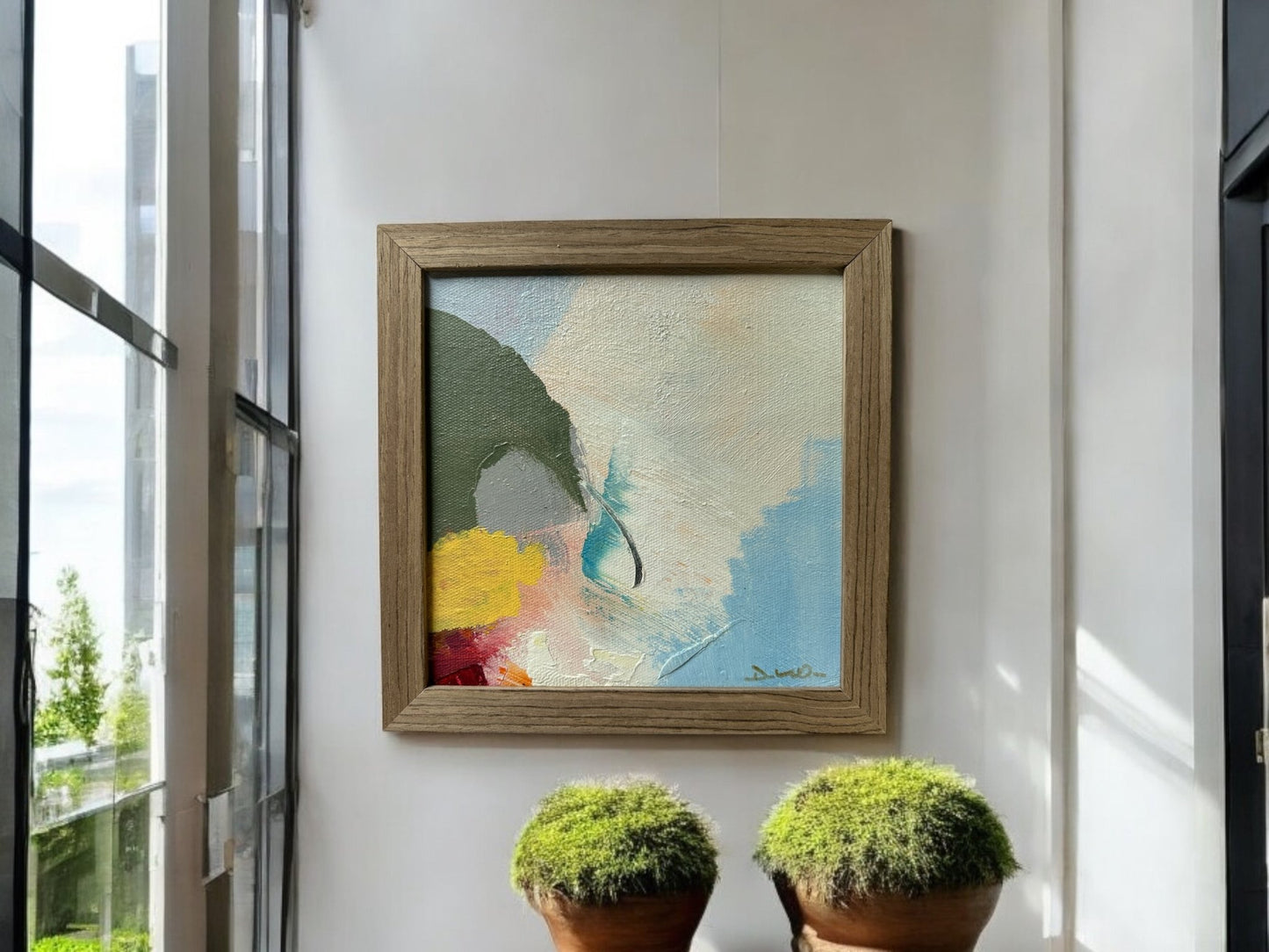 Collage of Color - Mixed Media - 1035 - The Artful