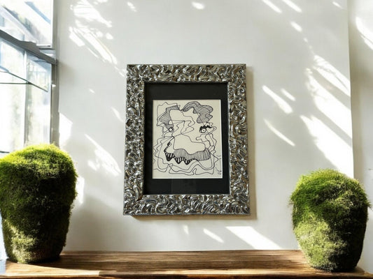 Scribble Faces - Wayne Cunningham - 1025 - The Artful