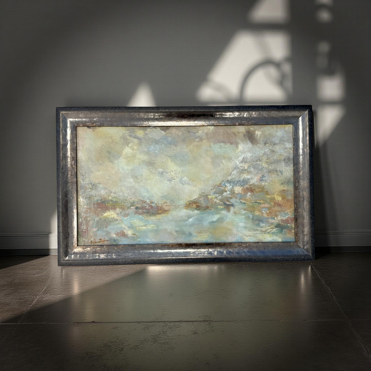 Valley Sunrise  - Bernstein - Oil on canvas #1973