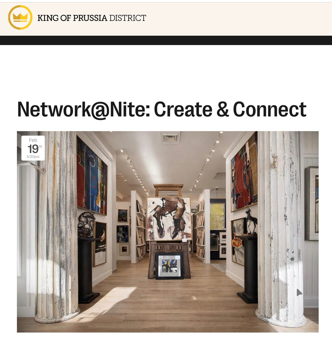Network@Nite: Create & Connect Feb 19th