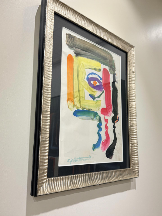 Many Faces - Ed Hartman  - Mixed Media on Paper #1420